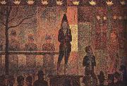 Georges Seurat La Parade oil painting artist